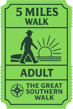 5 Miles Shorter Walk (Adult)